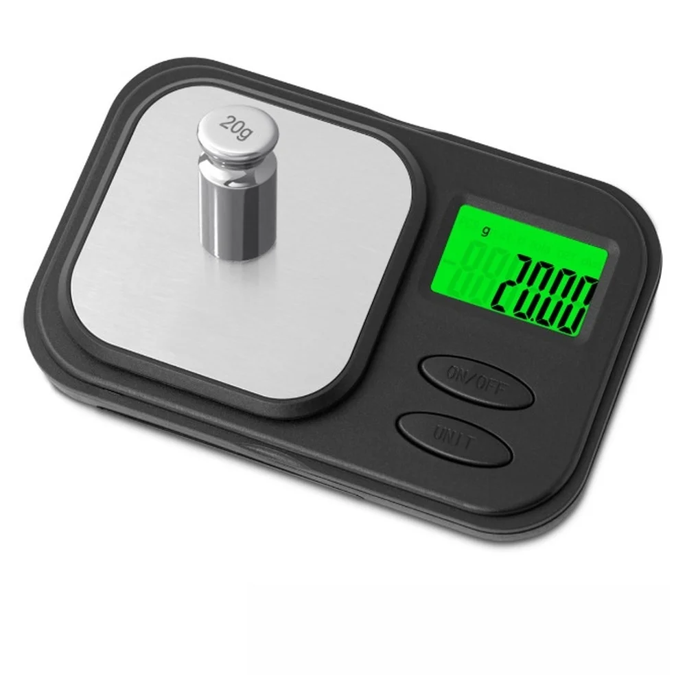 Portable Jewelry Scale 0.01g Accuracy Eleronic Gram Scale for Gold For weighing with 8 Units g gn ozt dwt oz 0.1-500g