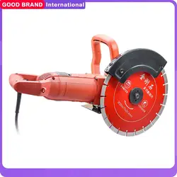 12 Inch Single Chip Electric Wall Cutting Machine Slotting Machine 220V/3000W Multi-Function Handheld Electric Saw Cutting Machi