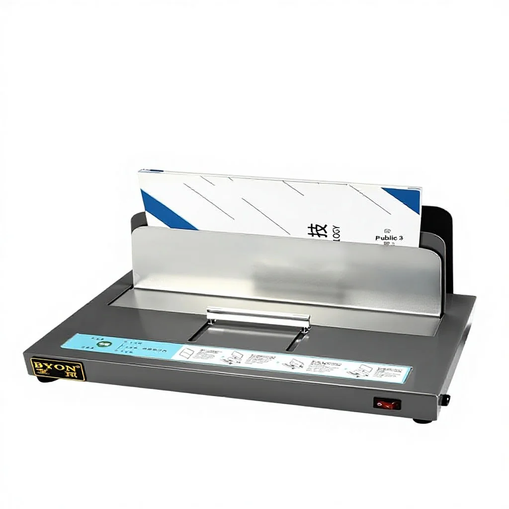 

Bao BY500 Electric Hot Melt Glue Binding Machine Fully Automatic Small Wireless A4 Book File Contract Sealing Kit