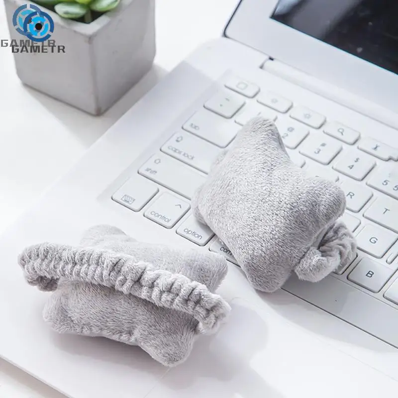 Plush Hand Pillow Mouse Wrist Guard Mouse Wrist Rest Mouse Wrist Band Support Cushion Hair Band Elastic Band Anti-wear Hand Rest