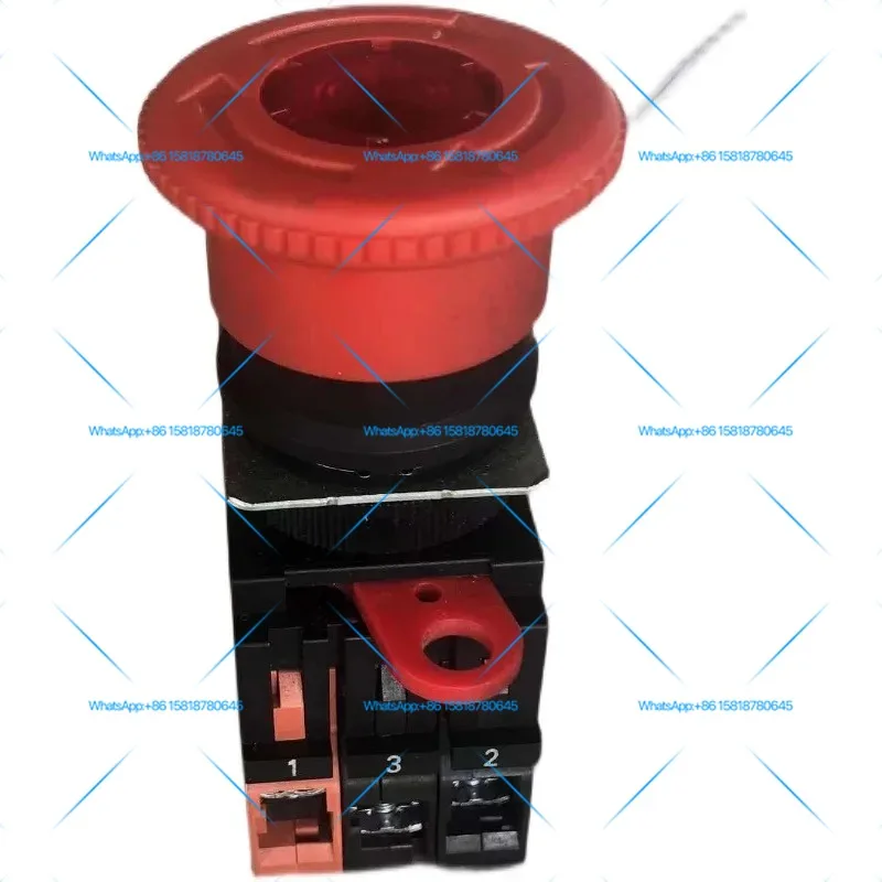 E-mer-gency stop switch A22EL-M-24A-02/11/01 with light e-merg-ency stop switch 24V
