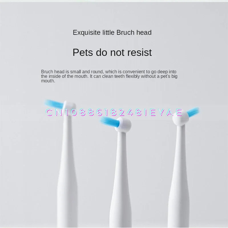 Pet Toothbrush Pet Dental Products Help Reduce Plaque, Tartar Dog Toothbrush Super Soft Bristles Cat Toothbrush