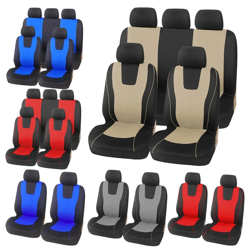 

Carfriend 2pcs Seat Universal Car Seat Covers Fit Most Cars Protective Cover Universal Car Accessories Auto Seat Covers