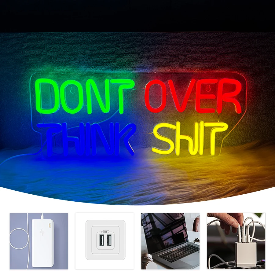 Enseigne néon, lumière LED ali - Party Games Quotes avis et prix