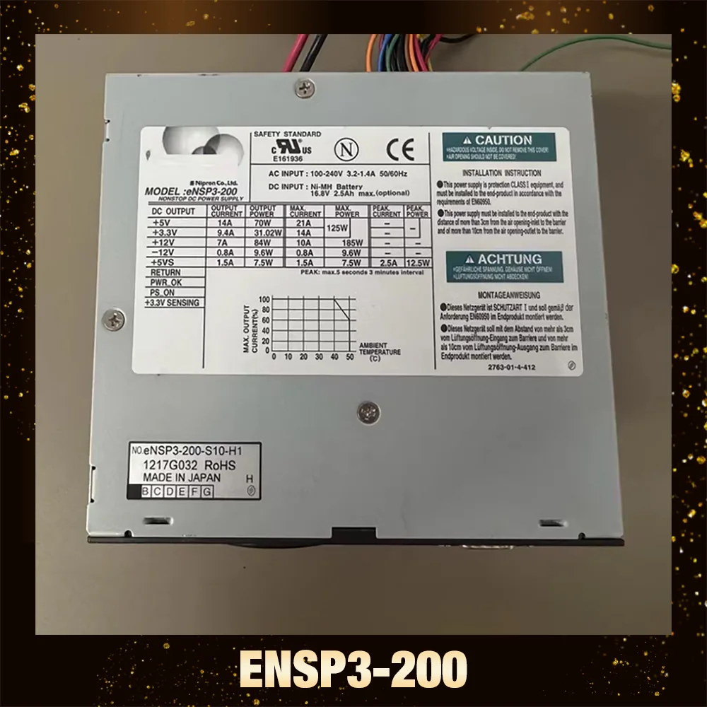 

For Nipro eNSP3-200 industrial control equipment power supply