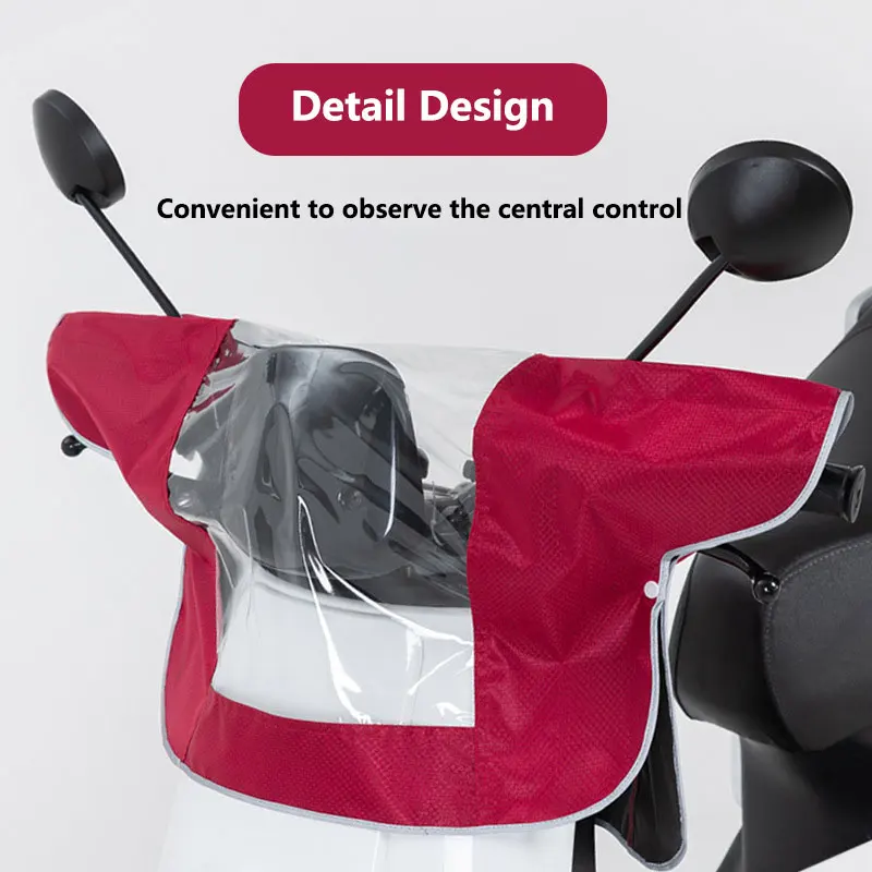 Universal Motorcycle Dashboard Cover Electricbike Head Accessories Sun-protection Oxford Cloth Rain Panel Waterproof