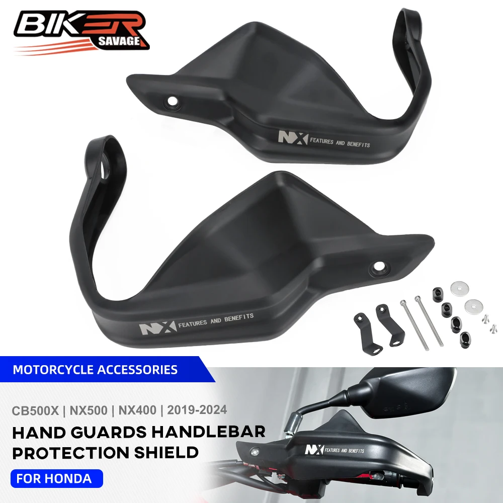 

For Honda NX400 NX500 CB500X 2024 Handlebar Handguard Motorcycle Hand Guard Wind Deflector Handle Lever Protector NX CB 400 500