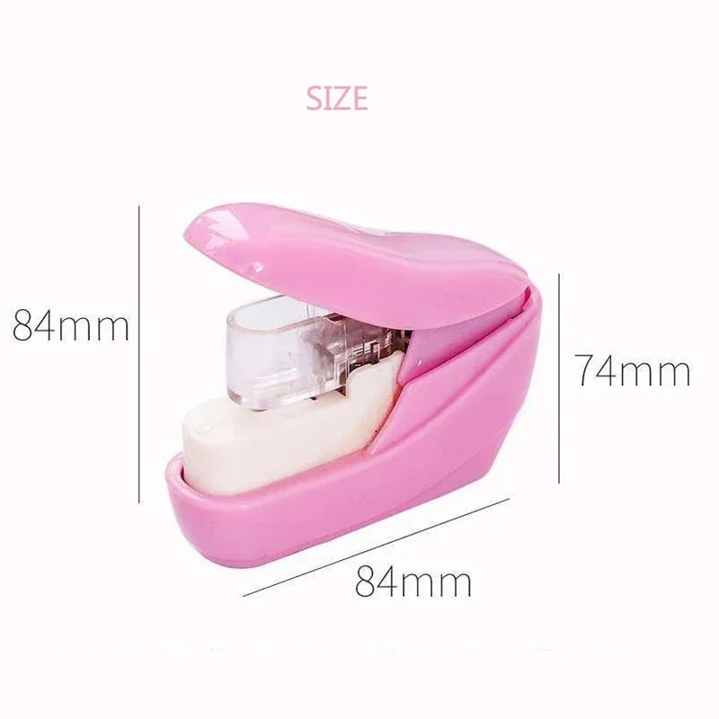 Upgrade-Hefter für Studenten, Schreibwaren, nagelfrei, heftklammerlos, sichere Hefter, 5 Blatt Kapazität für Papierbindung, Bürobedarf, Heftklammer