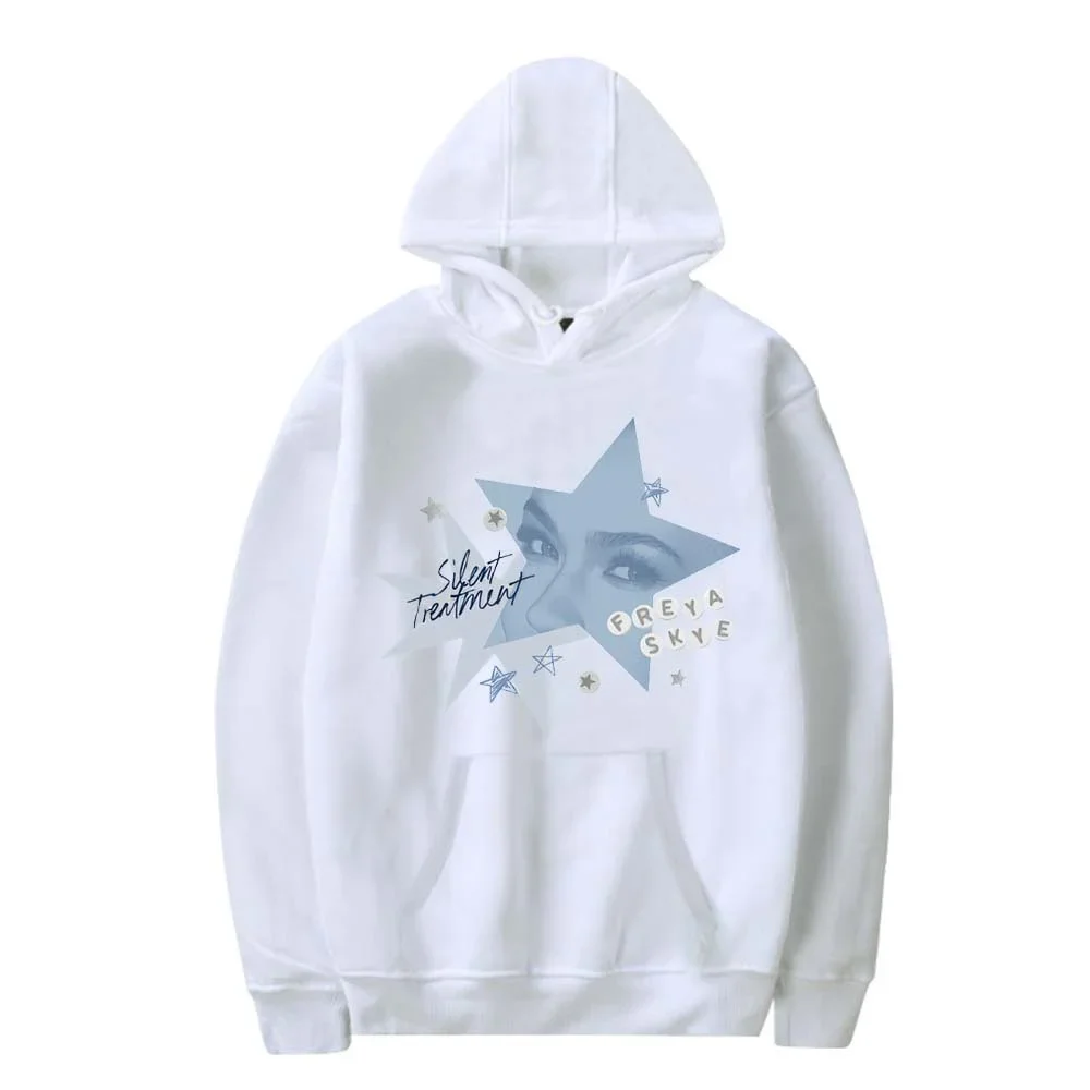 Freya Skye Silent Treatment Merch Hoodies Women Men Casual Long Sleeve Sweatshirt Clothes