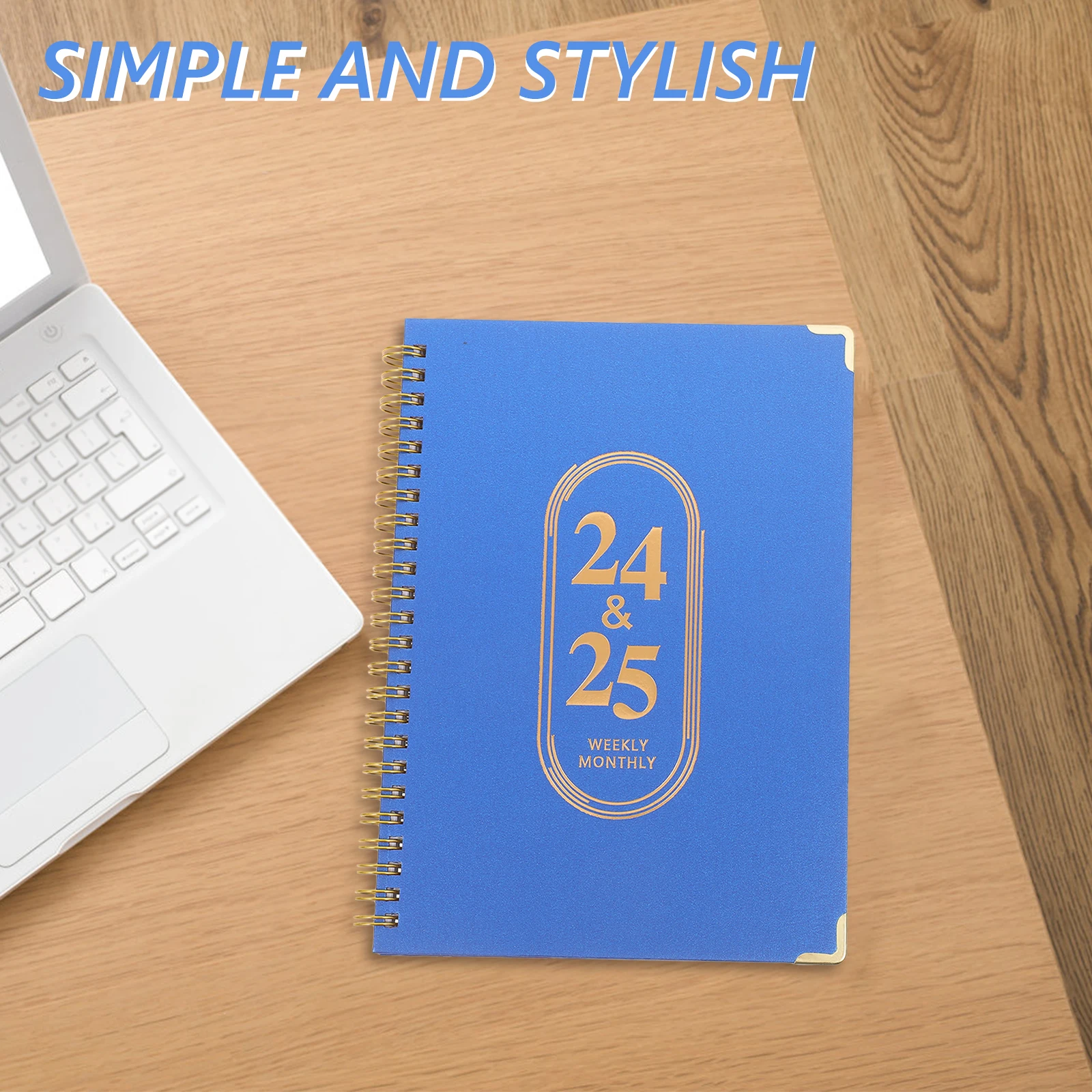 

Академическая книга в твердом переплете, портативный блокнот для письма, студентов, подростков, расписание, планировщик на катушке, 2024-2025, урок учителя