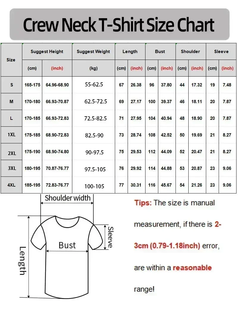 American Retro Cotton Short-sleeved T-shirt Summer Ami Kaji Motorcycle Print Half-sleeved Tee Men's Casual Vintage Street Wear