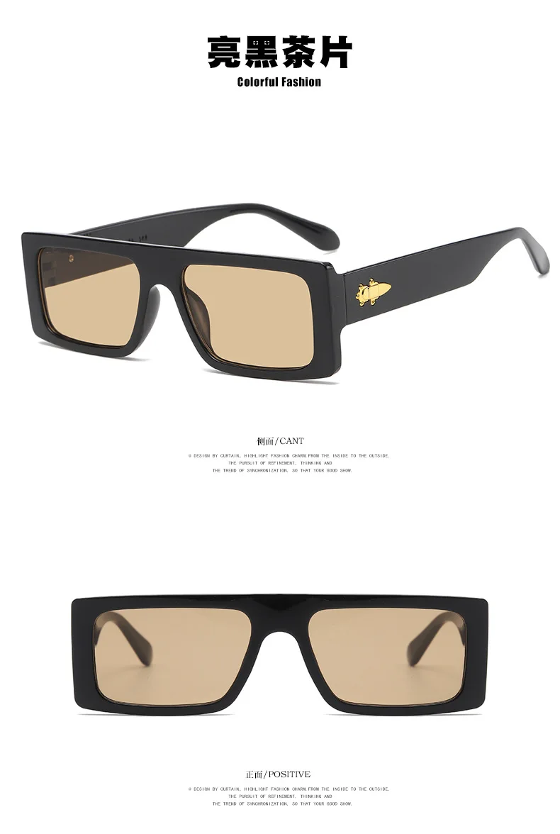 Retro Polarisierte Sonnenbrillen für Damen und Herren, Punk-Designer-Sonnenbrillen, Personalisierte Ins-Sonnenbrillen für Bühnenauftritte, Partys und Luxus-Mode – Detail 9