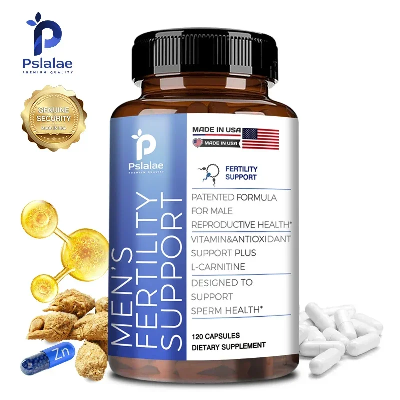 

Male Fertility Support Supplement - Support Male Reproductive Health, Maintain Physical Condition, Energy and Endurance