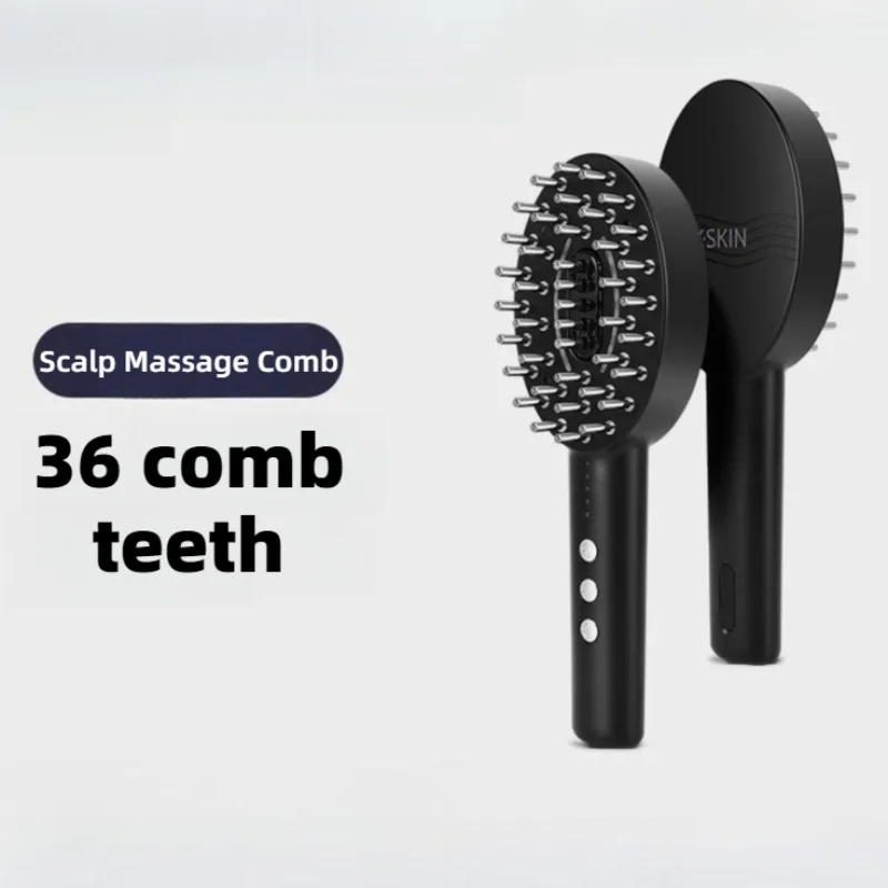Red Light Therapy Massage Combs Professional Ems High Frequency Vibrating Scalp Massage Comb Portable Durable Massagers Machine