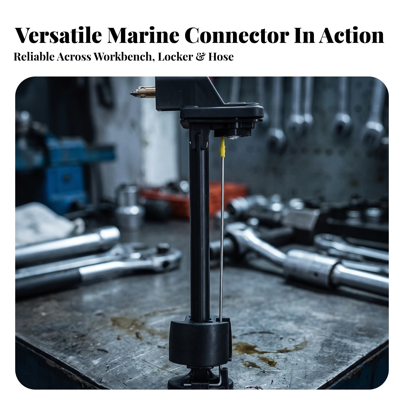 Marine Fuel Sending Unit Vertical Boat Fuel Tank Sending Unit Plastic Reliable