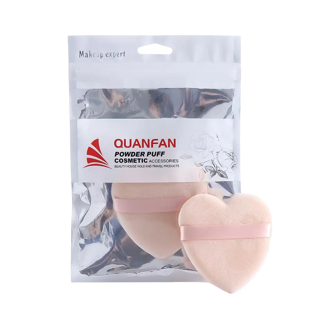 Corrector de belleza de terciopelo, esponja de maquillaje en forma de corazón, herramientas de maquillaje, esponja cosmética, esponjas de belleza, esponja en polvo