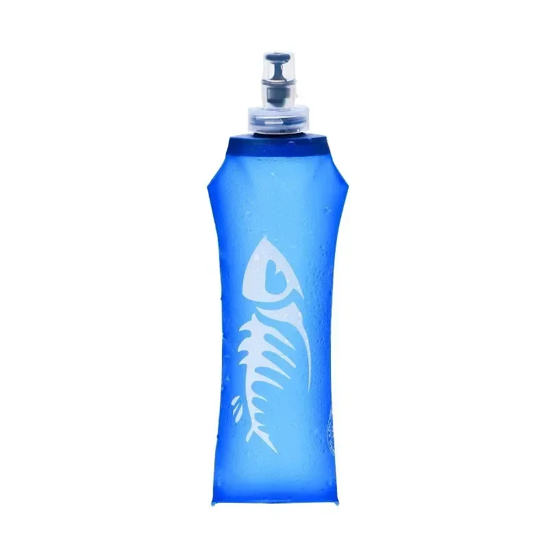 Flcopropriété d'eau souple pliable en TPU, sac d'hydratation, bouilloire de voyage, camping en plein air HI, 250ml-500ml