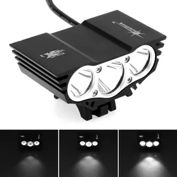 Feu avant de vélo à 4 modes LED U2 2400lm, accessoires de phares