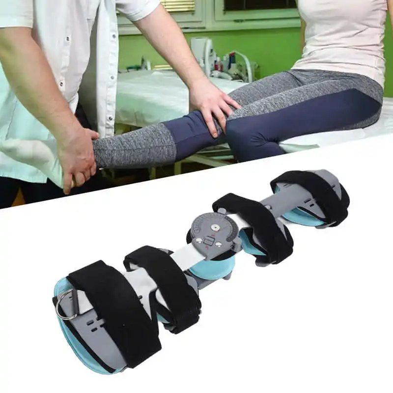 

Knee Orthosis Support Joint Stabilizer Postoperation Bone Care Legs Cataclasis Brace Adjustable Recovery Orthosis Stabilizer New