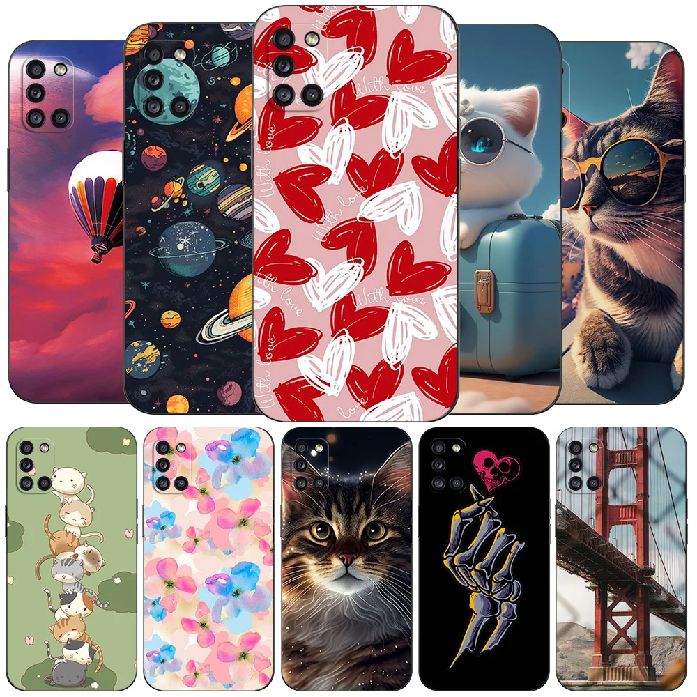 For Samsung Galaxy A31 Case Phone Cover For Samsung A31 A 31 SM-A315F GalaxyA31 Capa 6.4