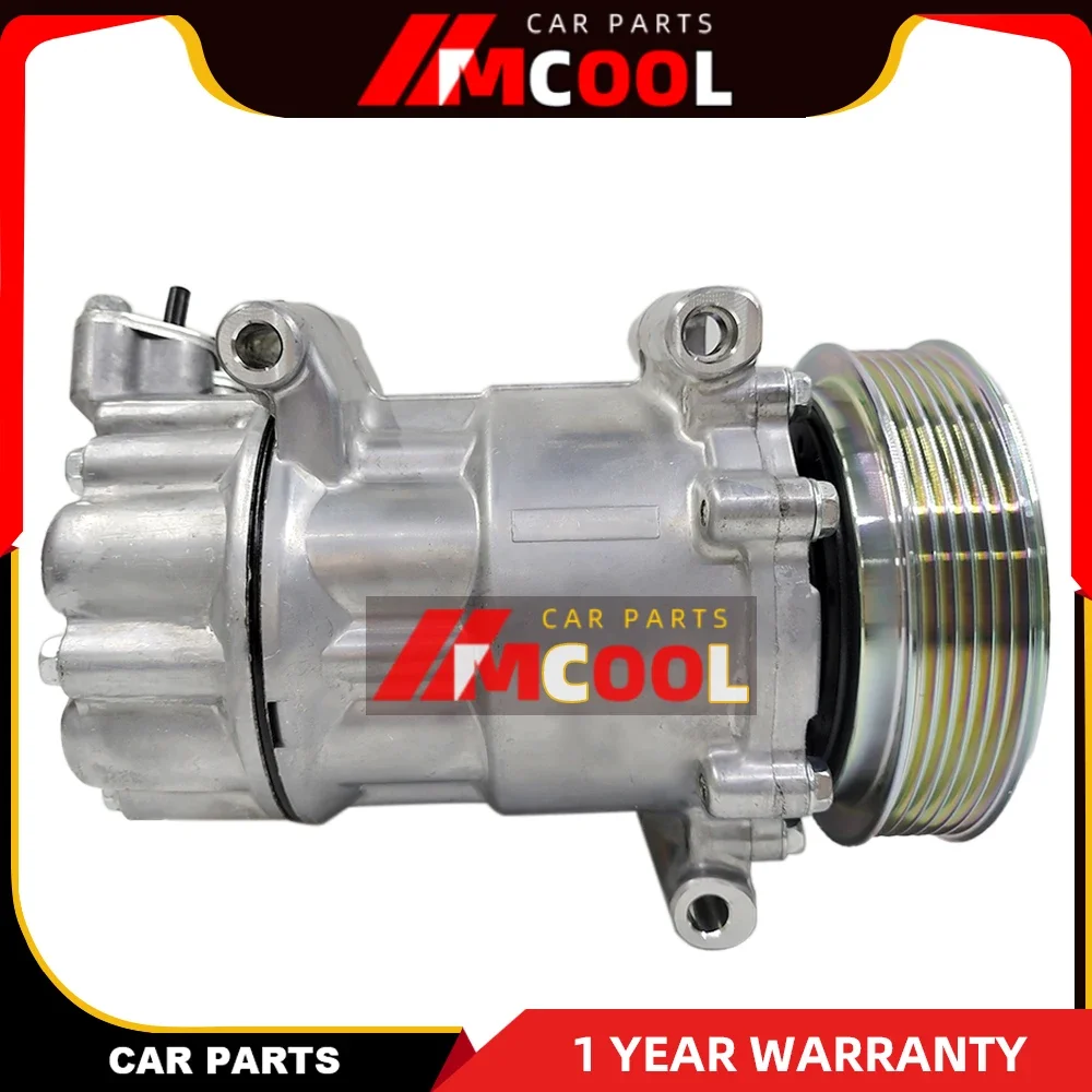 AC Compressor SD7C16 For Peugeot 307 308 807 607 406 Citroen C4 Berlingo 9800839580 9671216780 9659875880 9651911480 9656483580