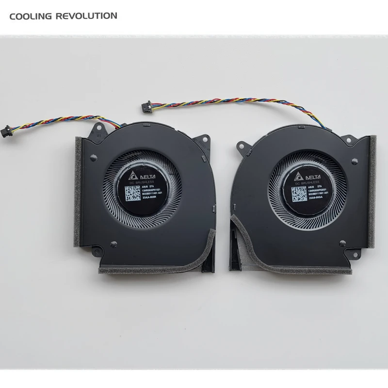 

Новый оригинальный охлаждающий вентилятор для ЦП ноутбука ASUS ROG Strix G713RC G513RC 13NR0850P01021 13NR0850P02021 NS85C59-21J09 21J10 5V 0.50A