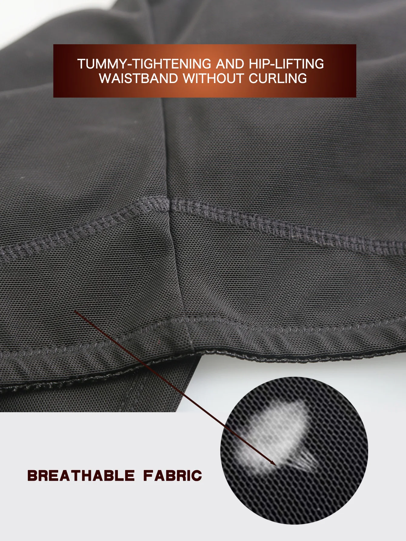 مجموعة لباس داخلي نسائي أسود من قطعتين: التحكم الكامل في الشكل، رفع الأرداف بدون خياطة ومُرَفِّق الوركين للتنغيم والدعم