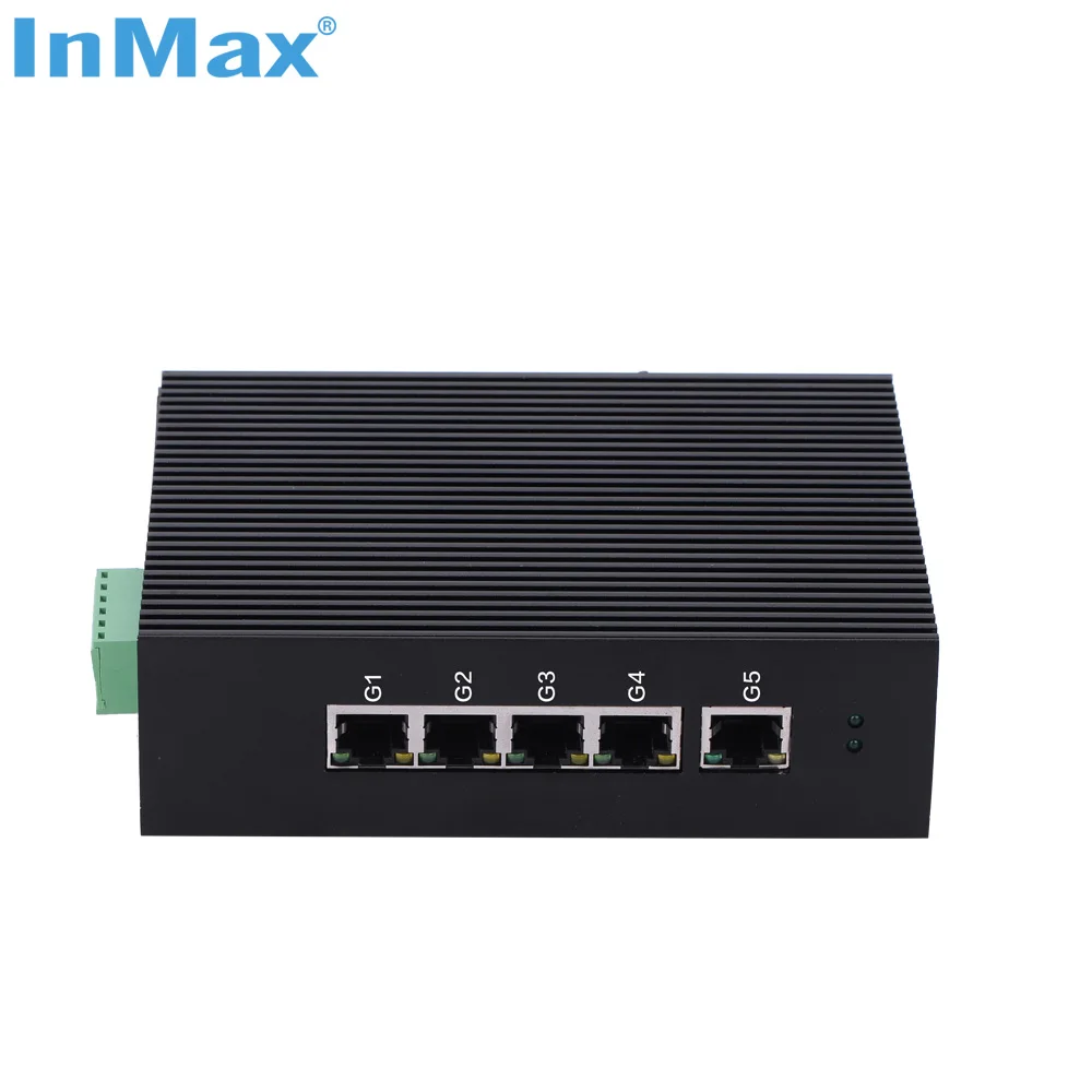 5 Port Gigabit Industrial Network Switch with 5 Rj45 Ports Full Gigabit Switch Board