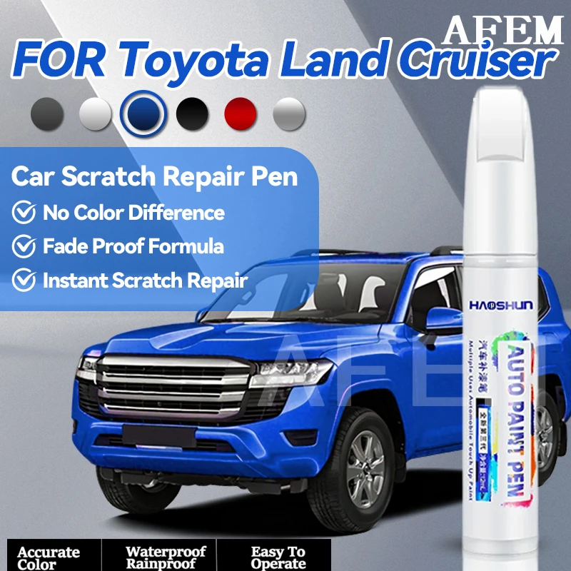Specialized Automobiles Car Paint Repair Pen For 1951-2025 Toyota Land Cruiser Paint Scratch Repair Accessories Black 202 Blue 8