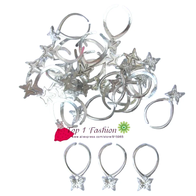 10pcs/set  Silver Plating Necklace Decoration Accessories for Barbie Doll