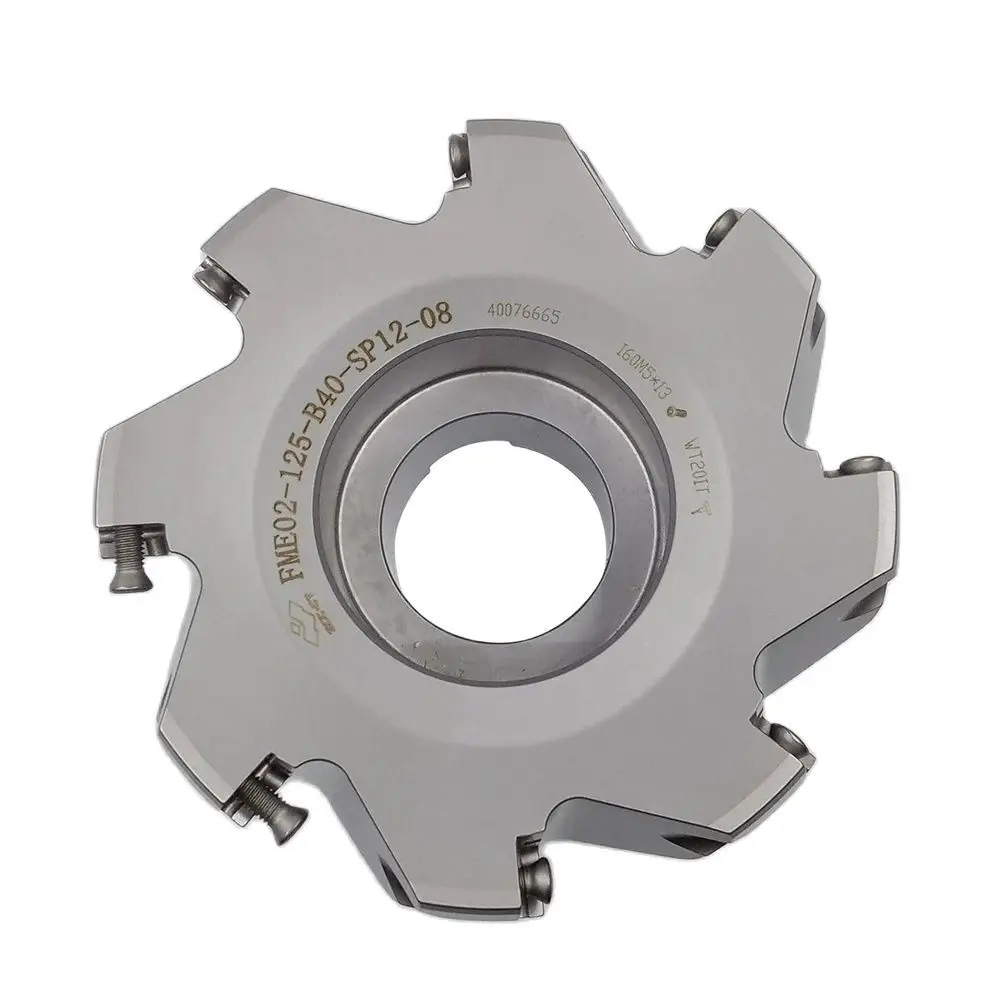 FME02-125-B40-SP12-08 طحن الوجه طحن قابل للفهرسة FME02 Kr: 75 °