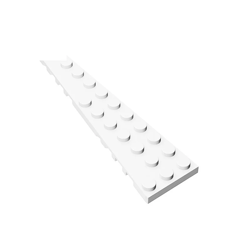 MOC 10PCS 47398 Wedge 12x3 Right Building Blocks Plate Board Brick Particle Puzzle Educational DIY Toys Children Birthday Gifts