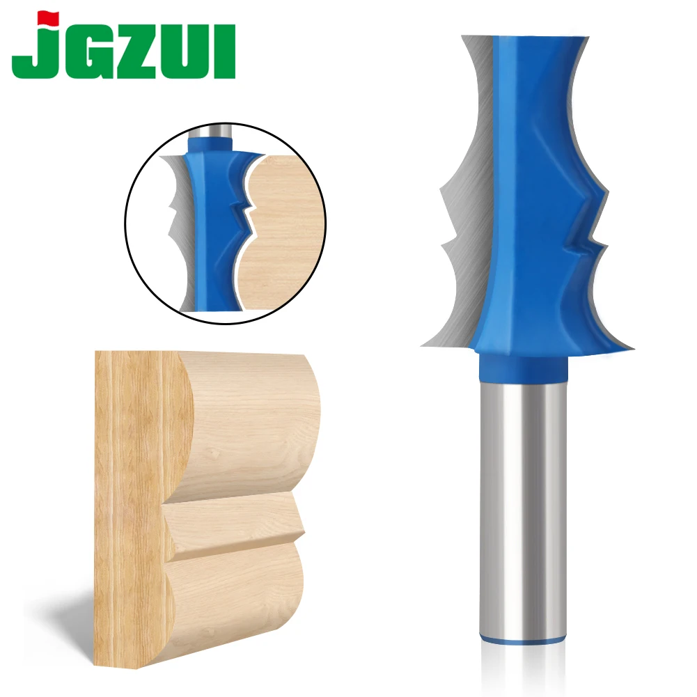 Tungstênio Aço Fresa para Carpintaria mm Shank Router Bit Braço Faca Fresas para Router