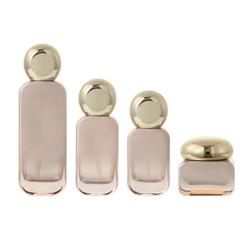 Sprühflasche aus Glas 20ml-120ml DIY Ätherisches Öl Zerstäuber Behälter Creme Lotion Reise Nachfüllbare Pumpflasche für Lotion – Detail 5