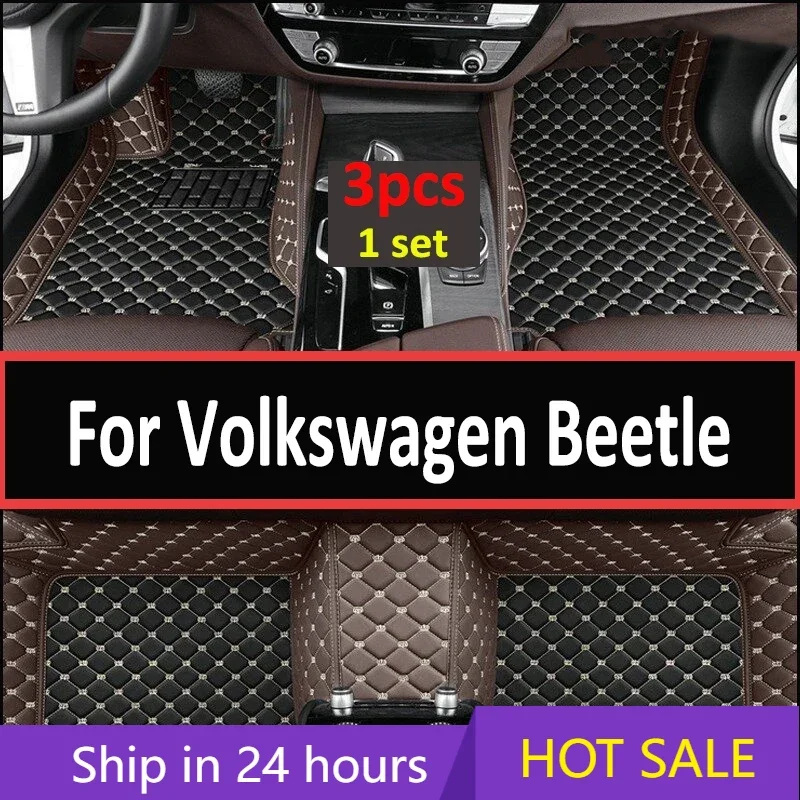 

Автомобильные коврики для Volkswagen Beetle A5 2012 ~ 2018, главный и копилотный компьютер, полный комплект, автомобильные аксессуары