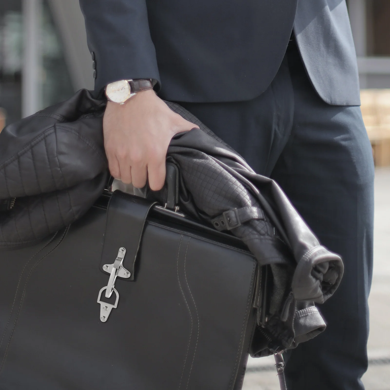 زوجان من أبازيم حزام الخصر بإبزيم الطائرات، أبازيم زخرفية متينة وخفيفة الوزن بديلة للمعاطف والسترات الواقية من الرياح #4