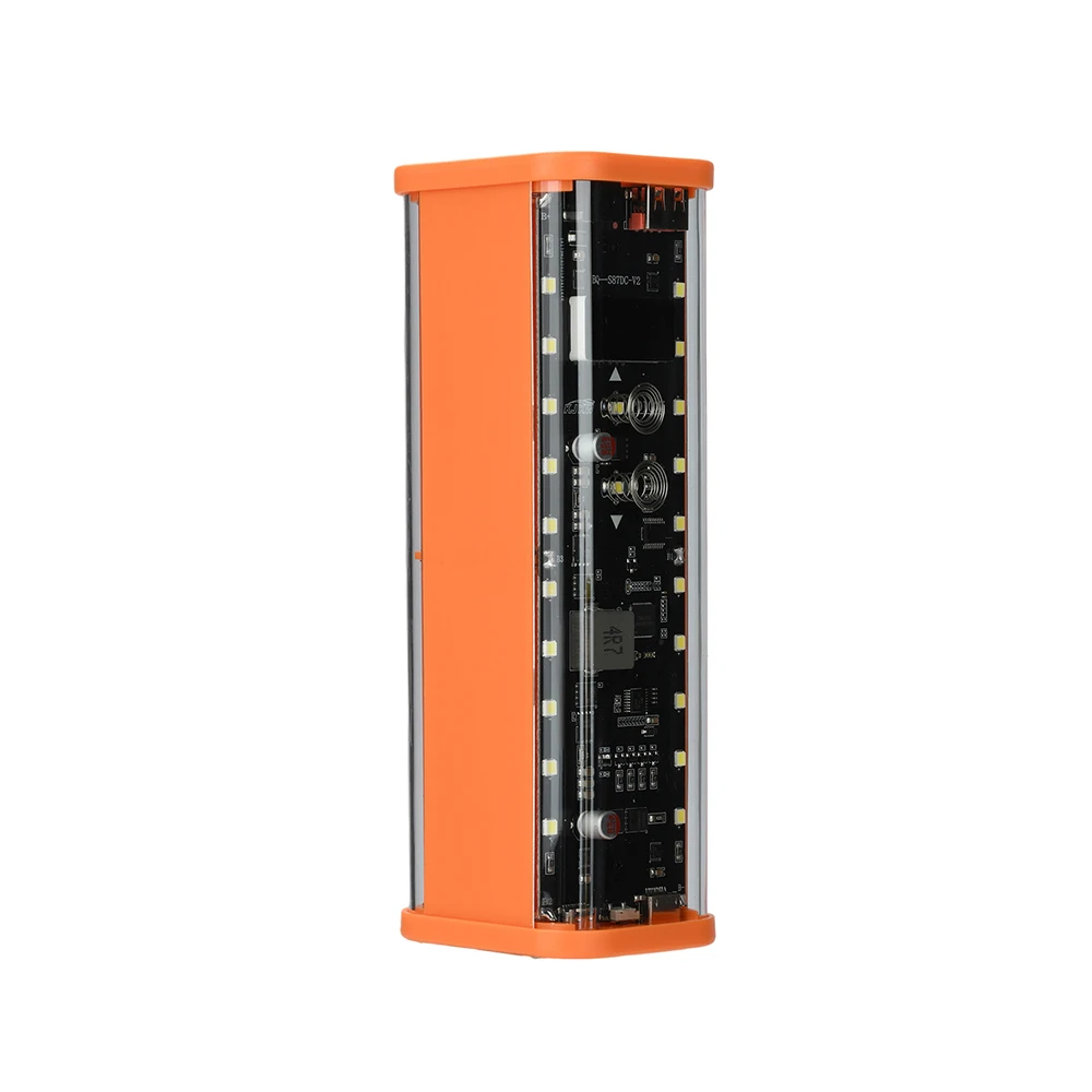 PD 100W Super-Schnell-Lade-Powerbank-Gehäuse 8-Zellen 21700 Batteriehalter für Handy-Stromversorgung mit Hochleistungs-LED-Licht – Detail 18