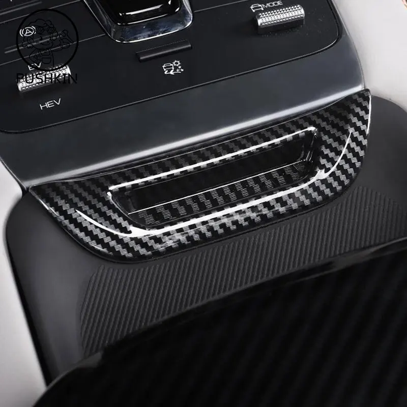 For BYD Seal U Sealion 6 Song Plus RHD LHD 2026 2025 Carbon fiber color Interior Decoration Cover Stickers ABS Accessories