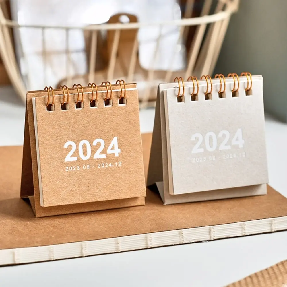 Mini Desk Calendar 2024 Desktop Calendar Mini Daily Schedule For Home Office School