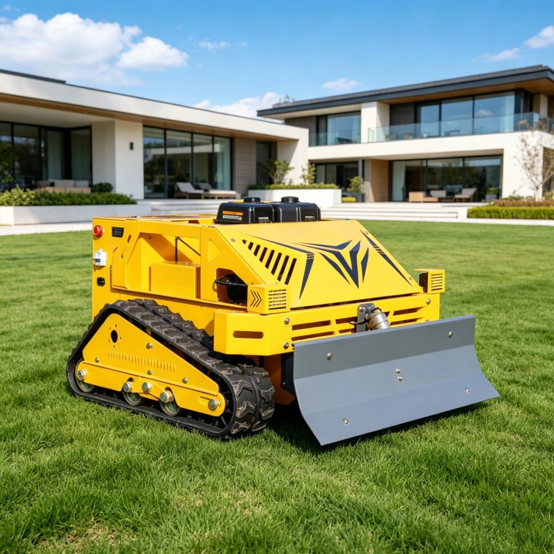 Customized Remote Control Flail Mower mountain thick shrub reclamation, high torque power shred aged wild bushes