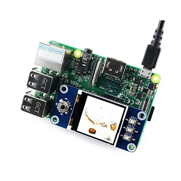 

4B/3B 1,3-дюймовый IPS-экран, плата расширения ЖК-дисплея, модуль дисплея Mini SPI, модуль дисплея