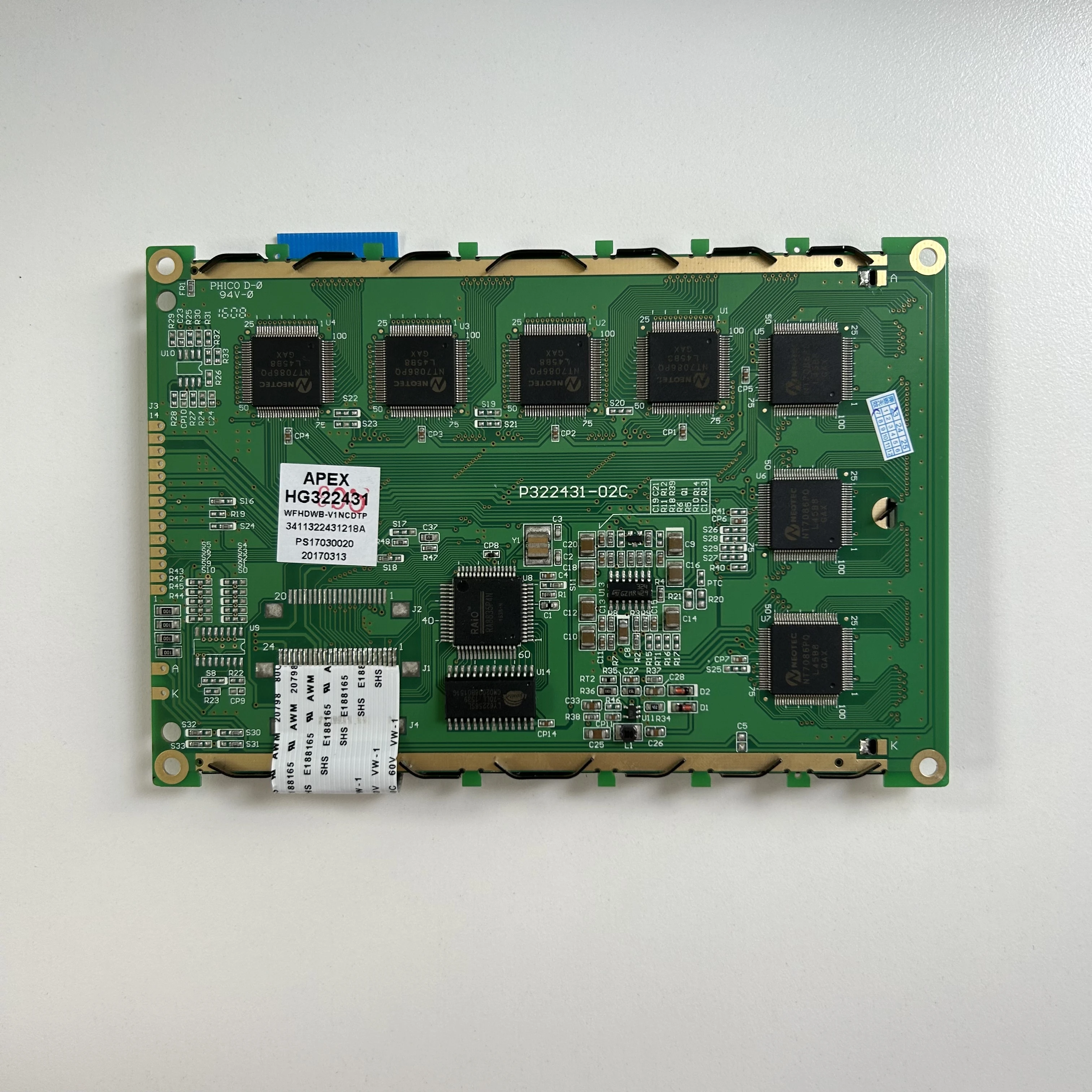

Compatible Display for ampire P322431-02C 24 pins LCD Screen PANEL P322431 02C