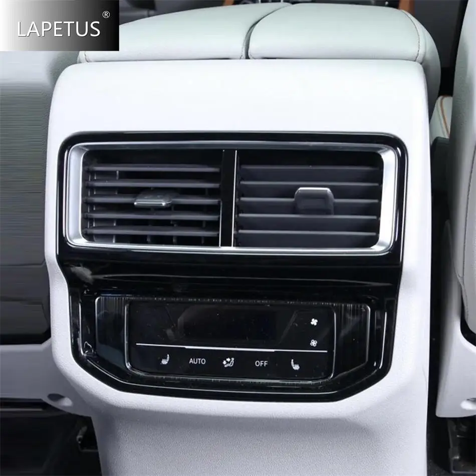 

Black Brushed Window Lift / AC Air Vent / Gear Shift Decor Panel Cover Trim For VW Atlas / Teramont 2021 2022 Auto Accessories
