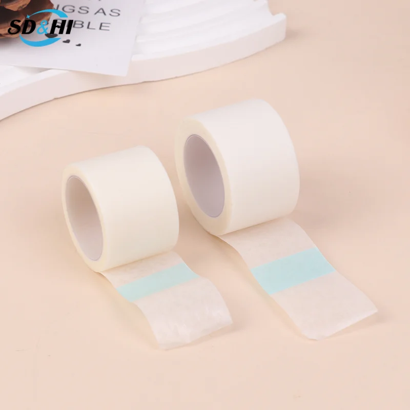 1PCS 2.5cm/1.25cm Meters Widths Transparent Medical Tape Breathable Tape Wound Injury Care Available Accesories