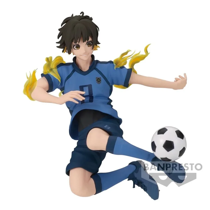 BLOCCO BLU Bandai Banpresto Bachira Meguru Versione TV Sveglia Ver Ornamenti per il desktop Figura anime Regali per bambini Modello bambola