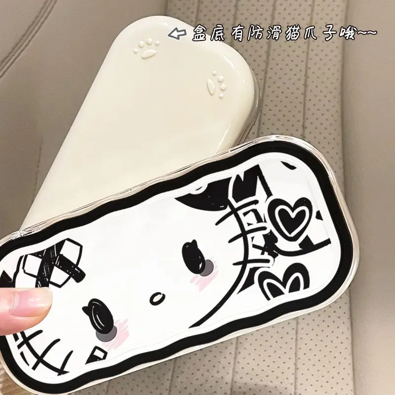 New Sanrio Hello Kitty Glasses Case Cute Storage Box Anime Kawaii Cartoon Kuromi Sunglasses Protective Case Girl for Gifts