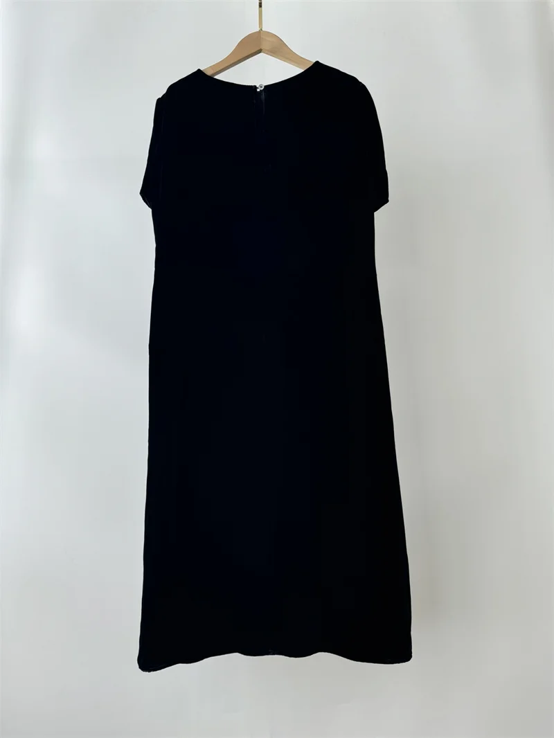 Women summer black dress 2024 hgih fashion dresses