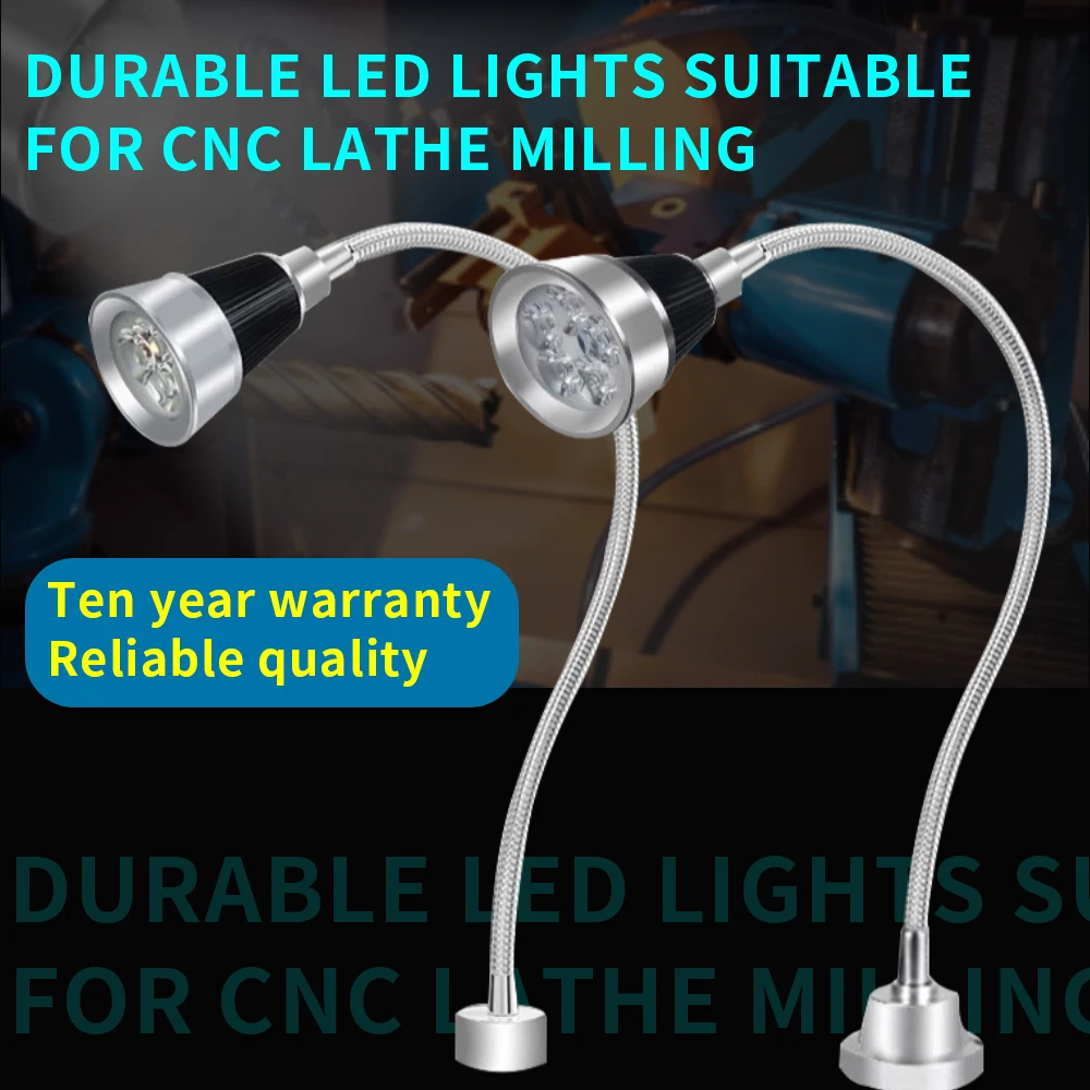 

Рабочий фонарь промышленного станка — прочная светодиодная лампа для токарного станка с ЧПУ, фрезерного сверлильного оборудования