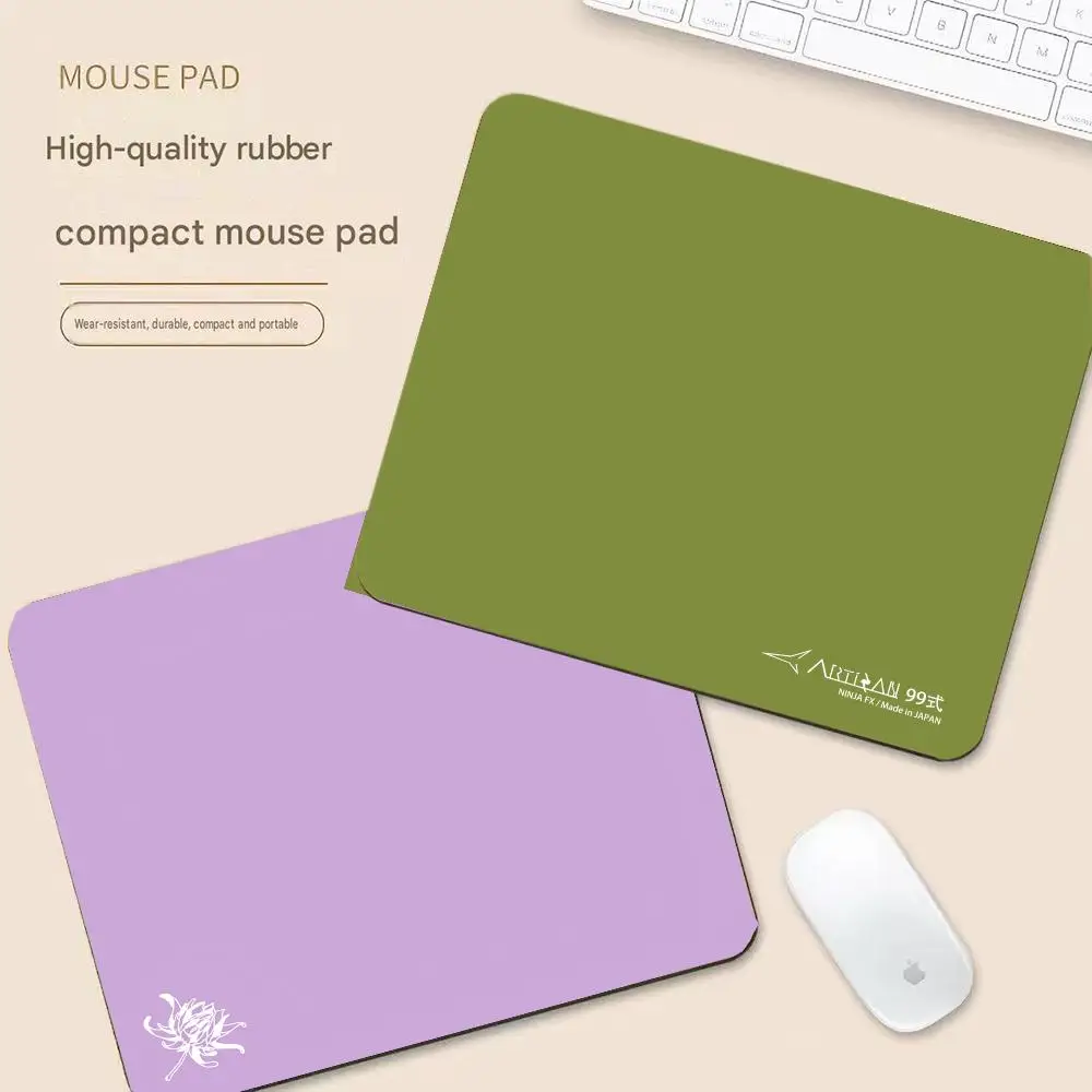 Solid Orange FPS Gaming Mouse Pad Non Slip Rubber Base E-Sports Mouse Mat Professional Gaming Mousepad 45X40 Game Laptop Desktop