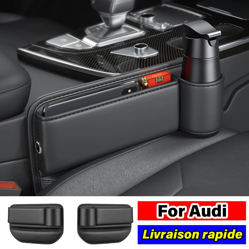 

Car Seat Storage Box For Audi A1 A3 A4 A5 A6 A7 A8 Q2 Q3 Q5 Q7 Q8 S5 TT B6 B8 C6 C5 TTS A4L A5 A6L A7 A8L TT RS7 SQ5 Accessories